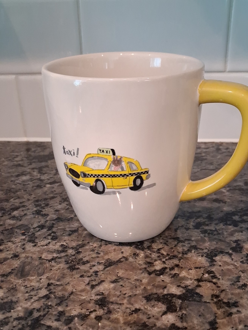 Rae Dunn Taxi Mug
